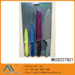 4Pcs Knife Set  Non-Sticker  Blade With Pp Handle