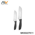 2Pcs Santuko Knives Set Wiht Pp Handle Db