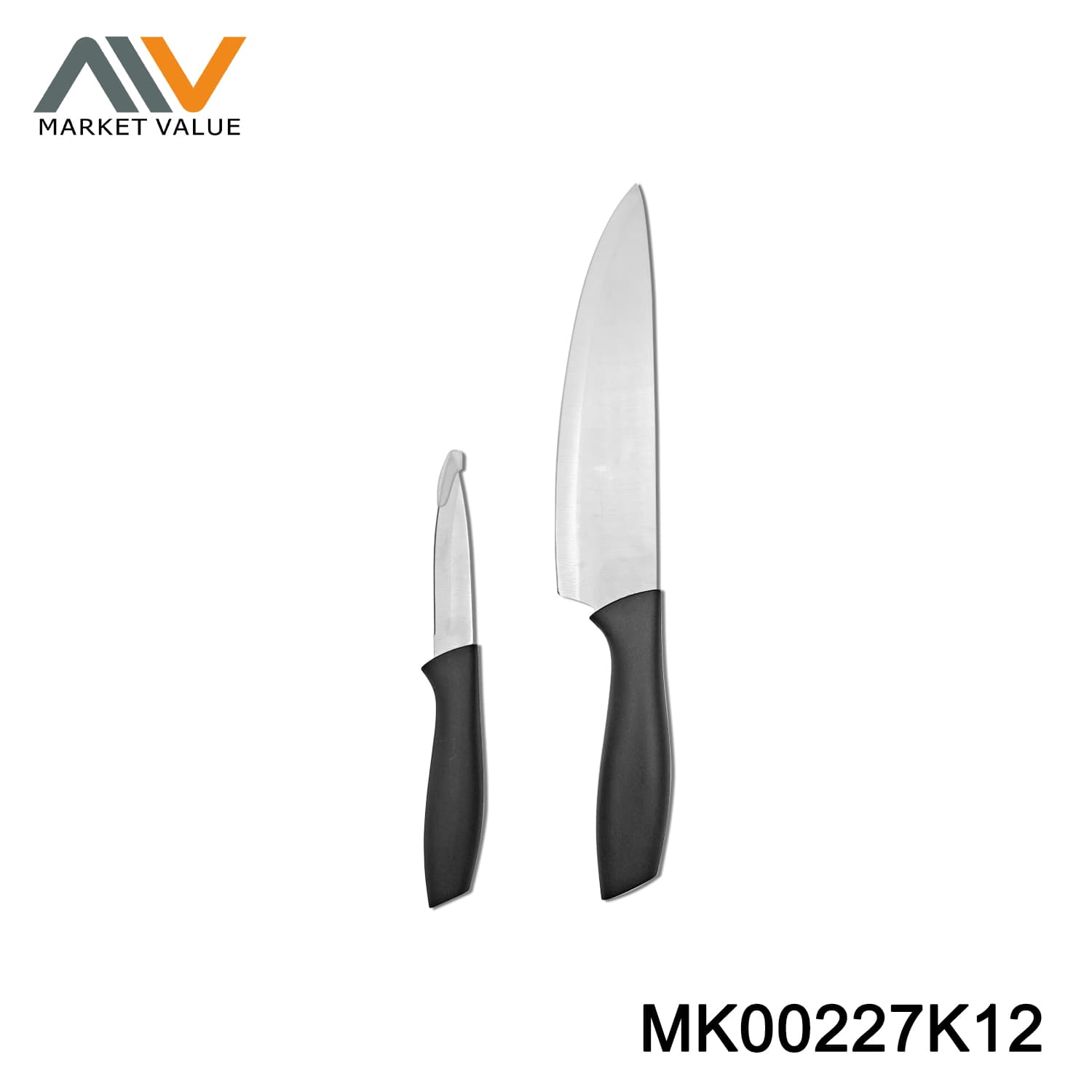 MK00227K12 2Pcs Knife Set Wiht Pp Handle Db