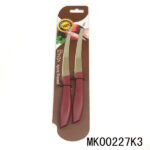 2Pcs Plastic Handle Paring Knife
