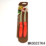 2Pcs Plastic Handle Paring Knife