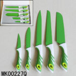 5Pcs Painting Kitchen Knife In Windox Box