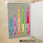 5Pcs Knife Set Non Stick Coating  In Windox Box