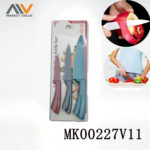 3 Pcs Non-Stick Knife Set