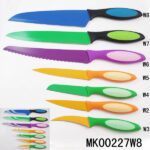 8" Non Stick Coating Knife/Chef Knife With Blade Cover D/B