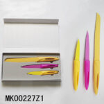 3Pcs Kitchen Knife Set Non Stick Coating In Colour Box