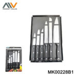 Set Of 6Pc Kitchecn Knife Sets Full Tang In Box