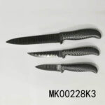 3Pcs Non Sticker With Handle Slicer