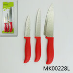 Sets Of 3Pcs Kitchen Knife With Pp Nandle