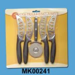 4Pcs Pizza Knife & 1Pc Pancake Cutting B/C