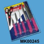 7Pcs Knife Set W/ Cutting Board D/B