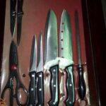 9Pcs Knife Set + Cutting Board D/B
