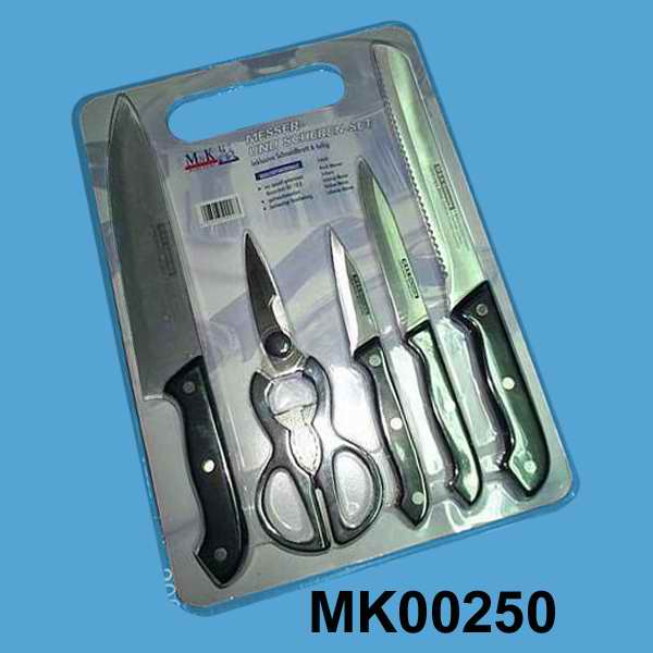 MK00250 6Pcs Knife Set With Bakelite Handle