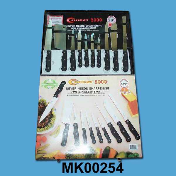 MK00254 10 Pcs Knife Set In Color Box