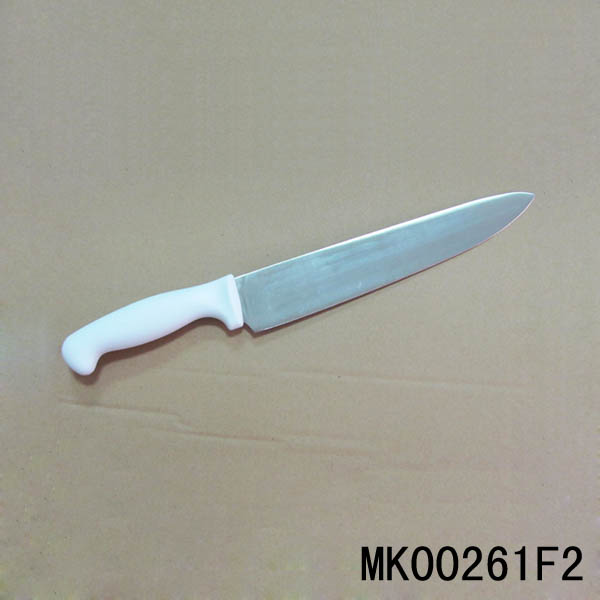 MK00261F2 7" Plastic Handle Chef Knife Laser Finish