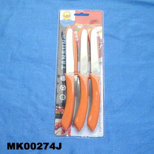 MK00274J 6Pcs S.S. Steak Knife D/B