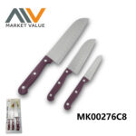 Set Of 3Pcs Santuko Kinfe  Bc
