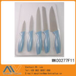 5Pcs Knives Set With Plastic Handle