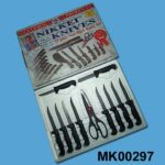 18Pcs Non-Stick Knife Set