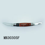 Travel Knife Wooden Handle( Out Door Tools) D/B