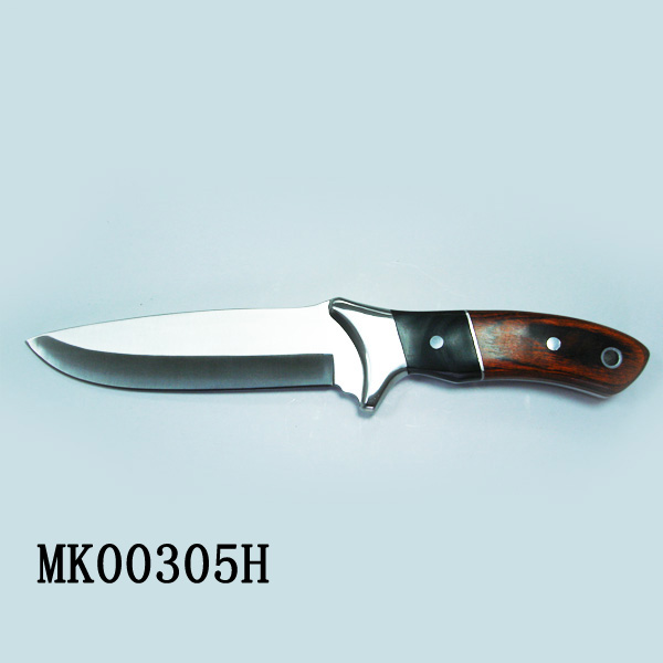 MK00305H Travel Knife Colour Wooden Handle ( Out Door Tools) D/B