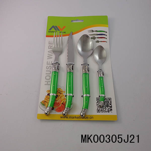 MK00305J21 4Pcs Cutlery Set With Abs Handle