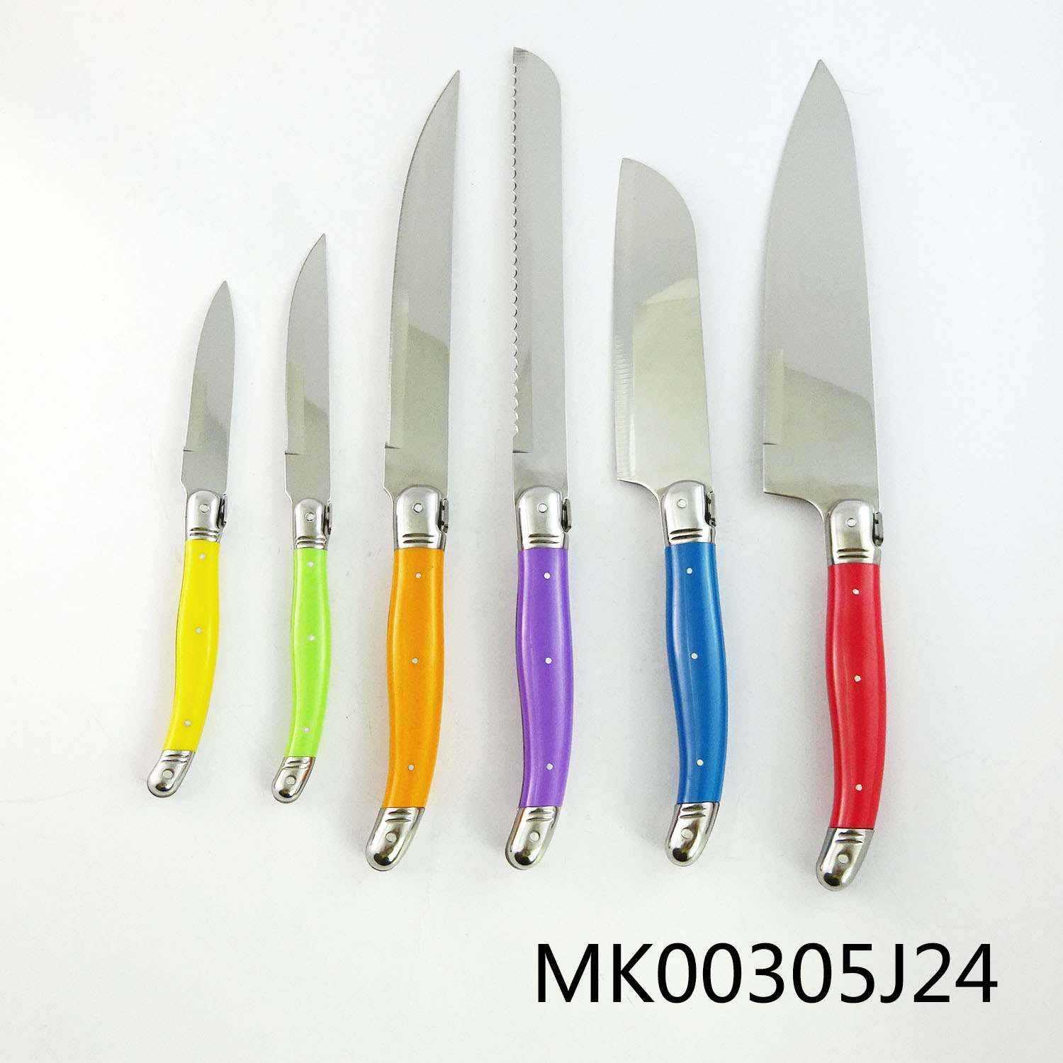 MK00305J24 5Pcs Knife Set Full Tang Bee