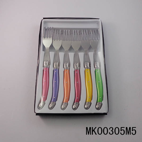 MK00305M5 6Pcs Fork With Abs Handle