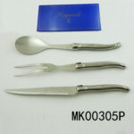 3Pcs S/S Sever Cutlery Set In Color Box