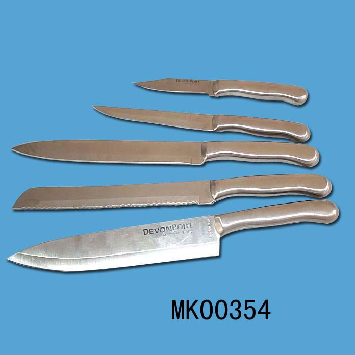 MK00354 5Pcs S/S Knife Set