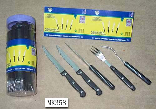 MK00358 24Pcs Knife & Fork Pvc Box