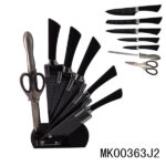 8Pcs Non Stick Knifegrip Handle