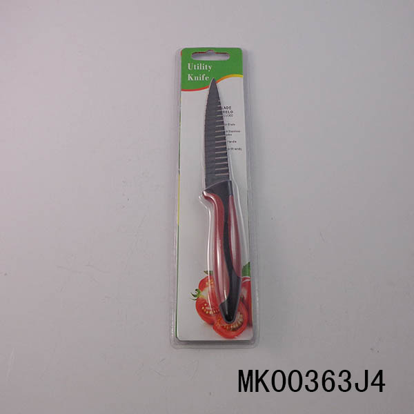 MK00363J4 4.5" Non Stick Utility Knife Wave Blade Grip Handle