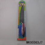 8" Non Stick Chef Knife Grip  Wave Blade Handle