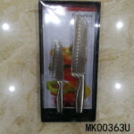 2Pcs S/S Santoku Knife