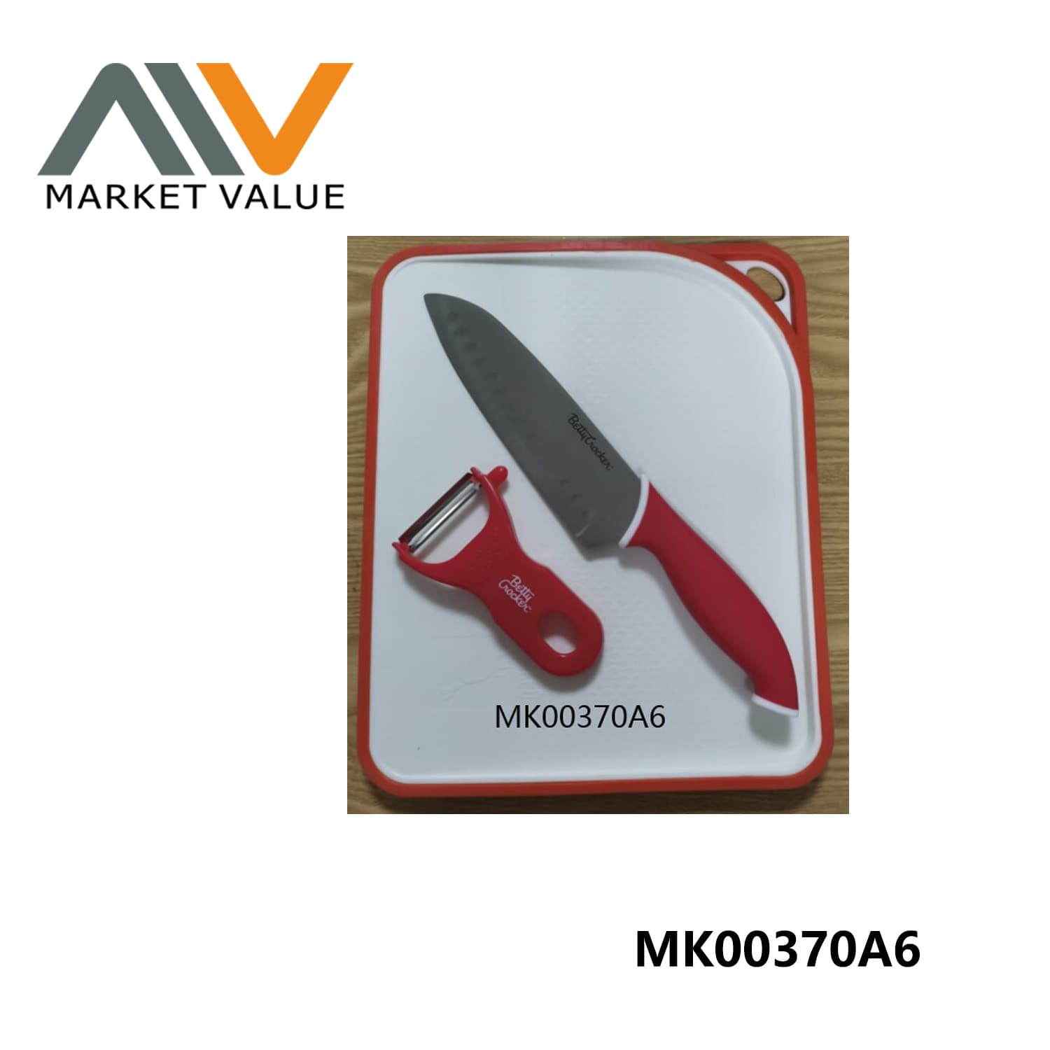 MK00370A6 Set Of 3Pc Kitchen Knife Set