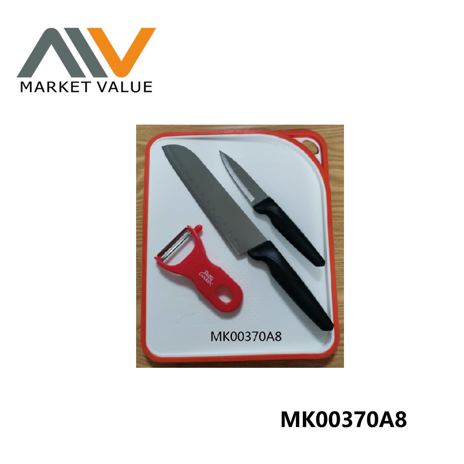 MK00370A8 Set Of 3Pc Kitchen Knife Set