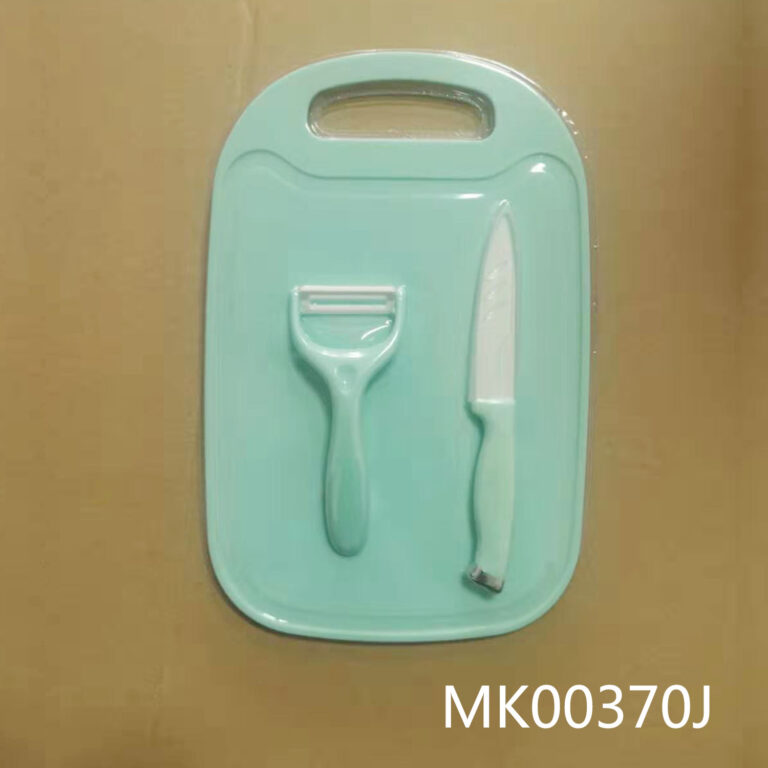 Plastic Cutting Board+Paring Knife+Peeler