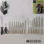 19Pcs S/S Knife Set