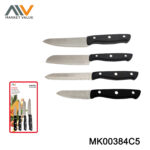 Set Of 4Pc Knife Set Full Hanlde