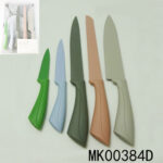 Sets Of 5Pc Knives Coating S/S Plastic Handle In Pvc Box