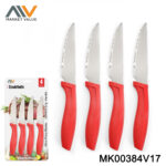 4Pk Ss Jumbo Steak Knife Set Pp Handle Bc
