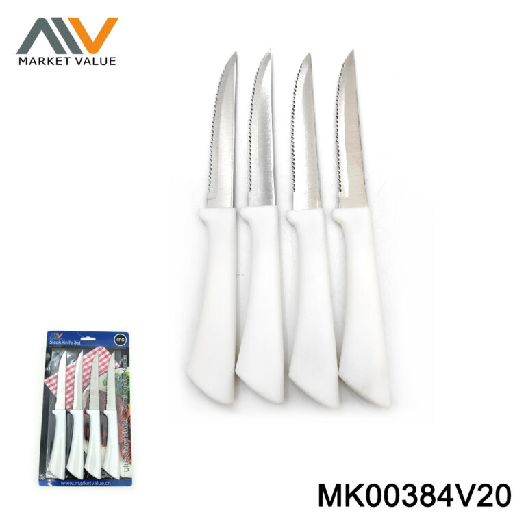 4Pcs Ss Steak Knife With Pp Handle Bc