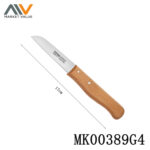 3 Inch Paring Knife With Peech Wooden Handle B/C