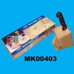 7Pcs 1.0Mm Steak Knife Set W/Wooden Handle In Colour Box