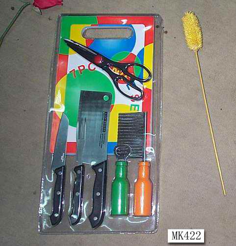 7Pcs Knife Set D/B