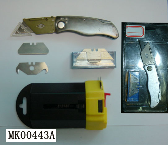 MK00443A Cutter & 5Pcs Blade D/B( Folding Knife)