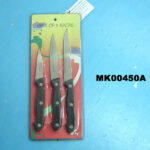 3Pcs Knife Set D/B