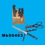 15Pcs Bekalite Handle W/Wooden Block