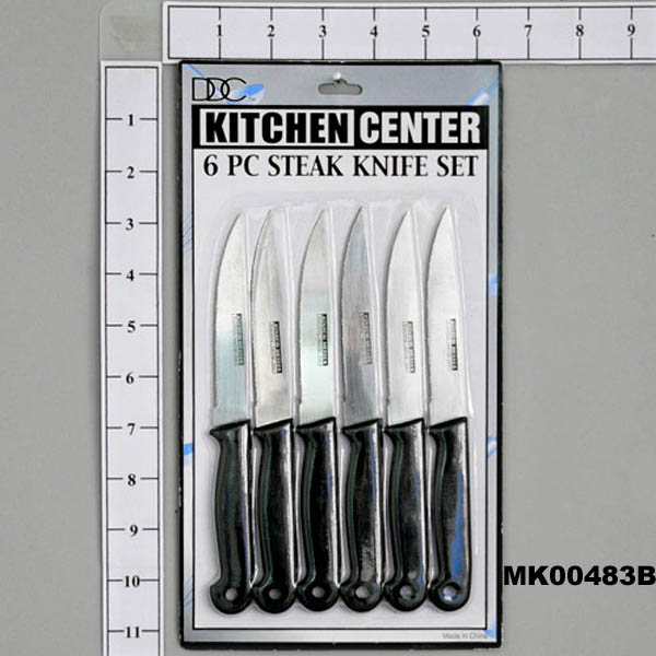 MK00483B Fruit Knife 6Pcs B/C